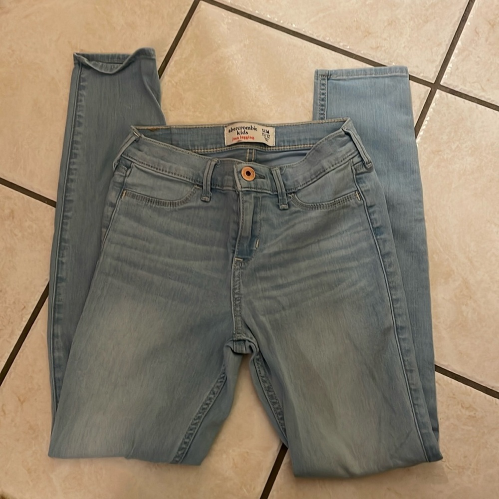 🩵 Abercrombie slim kids jean legging